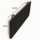 Oferta especial - Mesa Munique Liz Modelo Dobrável Retrátil de Parede, Borda Arredondada