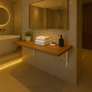 Oferta especial - Mesa Munique Liz Modelo Dobrável Retrátil de Parede, Borda Arredondada