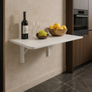 Oferta especial - Mesa Munique Liz Modelo Dobrável Retrátil de Parede, Borda Arredondada