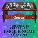Comedouro Inteligente para Pets – Personalizável, Inclinável e com Tampas + BRINDES