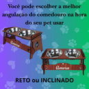 Comedouro Inteligente para Pets – Personalizável, Inclinável e com Tampas + BRINDES