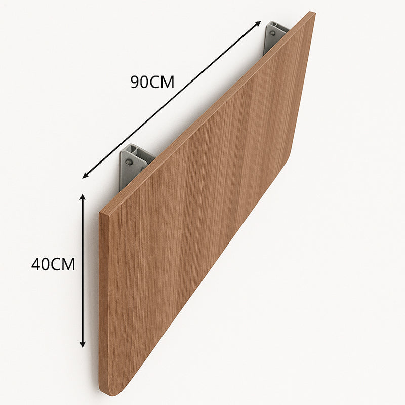 Oferta especial - Mesa Munique Liz Modelo Dobrável Retrátil de Parede, Borda Arredondada