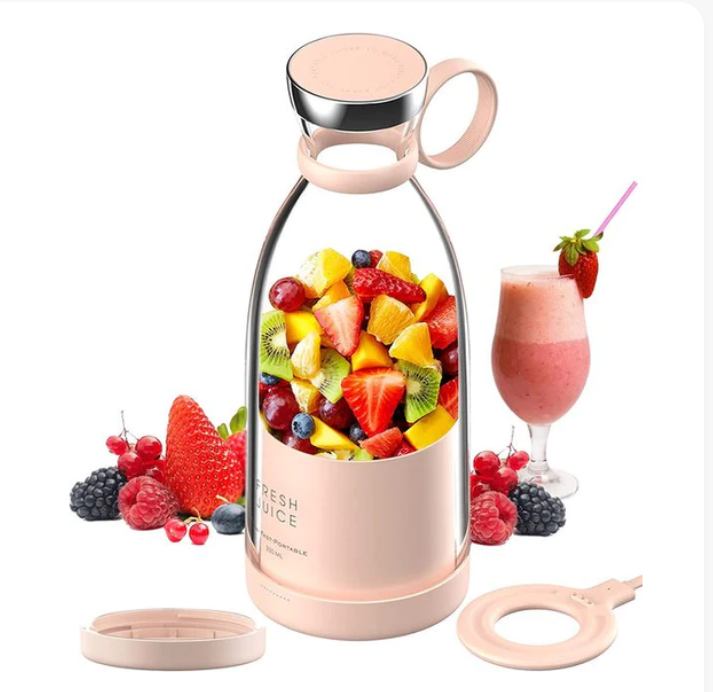 Fresh Juice - Garrafa Mixer Portátil Recarregável 500ML