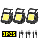 Mini Lanterna Super Clarão de Led Recarregável